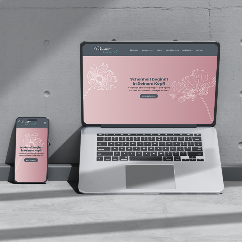 Rosenrot Kosmetik Website